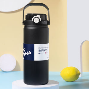 316 stainless steel insulated mug on desk