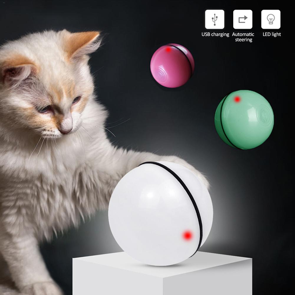 LED Laser Cat Toy electronic rolling ball